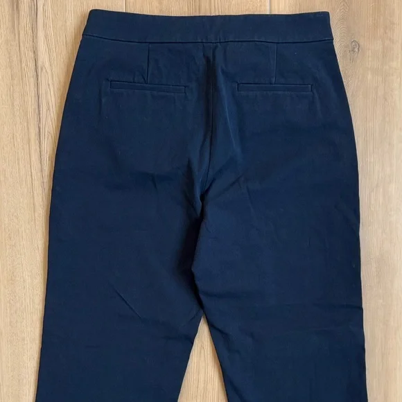 J. Crew Kate Chino Pants in Navy Blue Size 8 - Picture 4 of 6